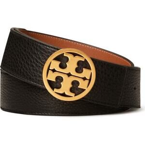 Tory Burch 1.5-Inch Miller Reversible Logo Belt